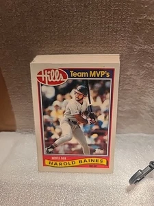 1989 Hills Team MVP Complete Set Of 33 Topps Cards - Picture 1 of 5