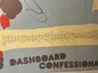 DASHBOARD CONFESSIONAL Autographed Tour Poster 11x21"