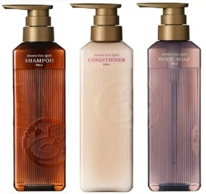 POLA Aroma Esse Gold 470ml Shampoo Conditioner und Körperseife Set - Bild 1 von 1