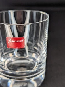 Baccarat Montaigne Kristall kleine Steine Glas 3" mit Etikett & Säuremarke Vintage - Bild 1 von 8