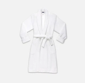 Brooklinen Super-Plüsch Schalkragen Türkische Baumwolle Bademantel Unisex Medium  - Bild 1 von 6