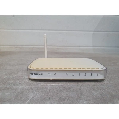 Netgear WGR614 V9 Wireless-G Router White Dual-Band 54 Mbps 2.4Ghz 4x RJ45 Ports - Image 1 of 4