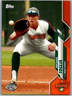 2020 Topps Pro Debut Orange /25 Michael Toglia #PD-86 - Image 1 of 2