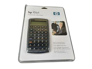 Calcolatrice finanziaria HP 10BII - NUOVA/SIGILLATA nella confezione originale - Foto 1 di 1