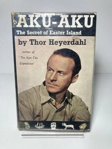 Kon-Tiki Adventurer / Aku Aku / Thor Heyerdahl - Isla de Pascua - 1ª edición 1958 - Imagen 1 de 11