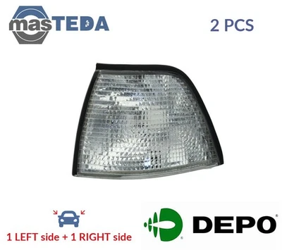 444-1503L-UE-C INDICATOR LIGHT BLINKER LAMP PAIR LORO 2PCS FOR BMW 3,E36 - Image 1 of 4