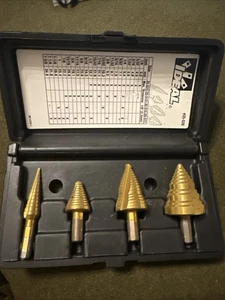 IDEAL INDUSTRIES 35-520 KIT 4 PEZZI PUNTE TRAPANO A PASSO ELETTRICISTA NOS - Foto 1 di 9