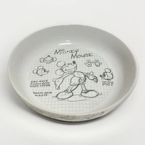 Mickey Mouse Skizze Skizzenbuch große Abendessen Pasta Schale weiß 1335 DISNEY - Bild 1 von 5