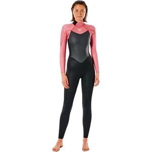 Rip Curl Omega 4/3mm Damen Neoprenanzug Wetsuit Rosa Schwarz Backzip WSM9CW Gr.8 - Bild 1 von 6