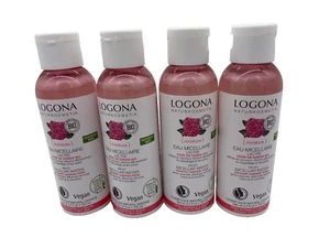 (€39.90/L) Logona milky micellar water Damascus rose 4x125ml expiry date reached - Picture 1 of 1