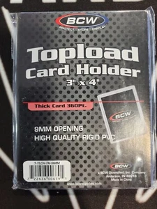 BCW Toploader 360 PT Set Of 5 - Picture 1 of 1