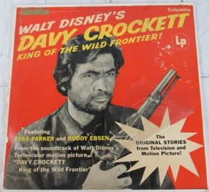 Walt Disney's Davy Crockett King of the Wild Frontier, Vinyl Record LP - Picture 1 of 2