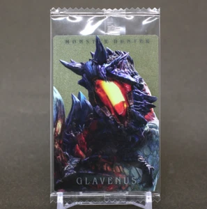 Tarjeta de oblea GLAVENUS Monster Hunter #30 Bandai sellada TCG 20 aniversario - Imagen 1 de 9