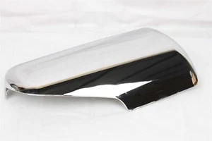 FIT 2018-2023 FREIGHTLINER CASCADIA LEFT DRIVER DOOR MIRROR COVER CHROME - Picture 1 of 2