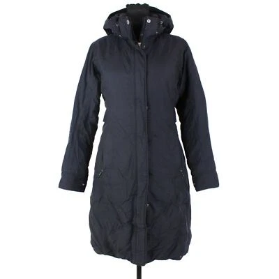 Marmot Black 650 Down Fill Insulated Hooded Long Puffer Coat XS Nylon Jacket - Image 1 of 4