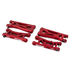 BEAXTURBO CNC7075Aluminum Front & Rear Lower Arms For LOSI 1/24 Micro-B LOS-1768 - Imagen 1 de 31
