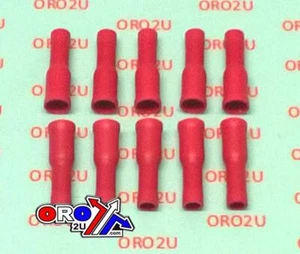 TAG-Z TERMINAL RED FEMALE BULLET, PACK / 10 - Picture 1 of 3