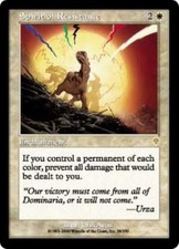 WOTC MtG Invasion Spirit of Resistance (R) EX