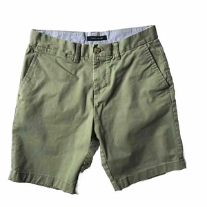 Pantalones Cortos Chinos Tommy Hilfiger Para Mujer 29 Verde Tiro Medio Preppy Informales Elastizados ¡EXCELENTE ESTADO USADOS! - Imagen 1 de 10