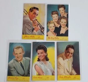 RCA Victor Music Recording Stars Postcards Lena Horne Duke Ellington King Sister - Picture 1 of 7