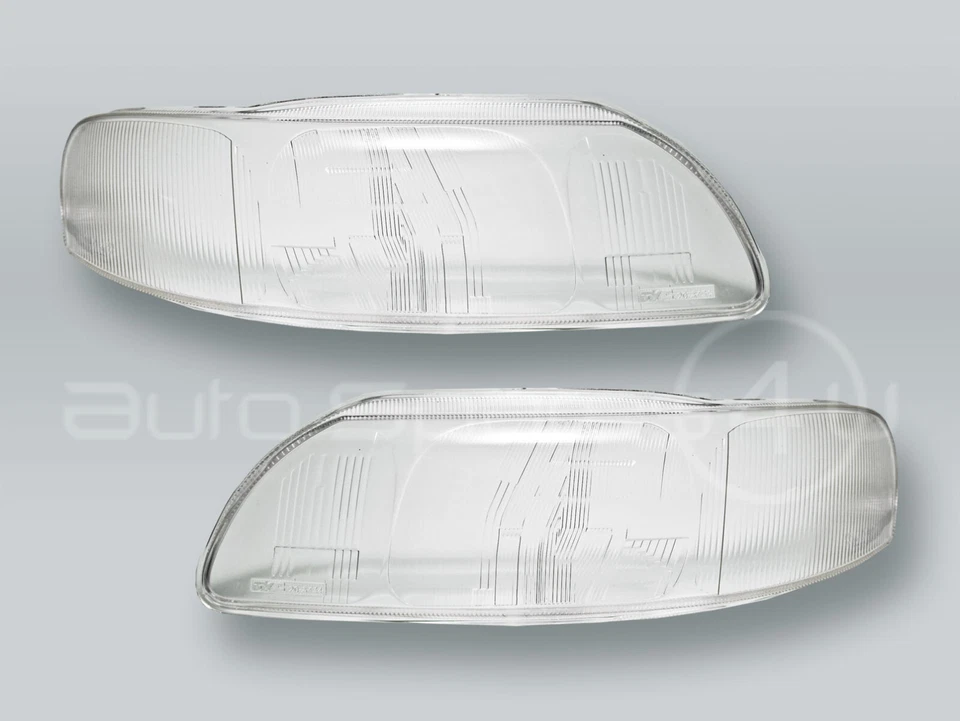 TYC Halogen Headlight Lens Headlamp Glass PAIR fits 2001-2004 VOLVO S60 - Imagem 1 de 1