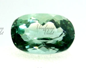 11,4 x 7,8 x 6,6 mm natürlich zertifiziert grün smaragdgrün Kissen loser Edelstein 3,45 Kt - Bild 1 von 5