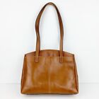 Patricia Nash Heritage Collection Prescott Leather Handbag Shoulder Brown Tote