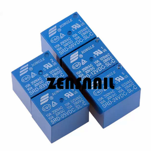 5PCS SRD-06VDC-SL-C RELAY 6VDC 10A 5PINS NEW | eBay