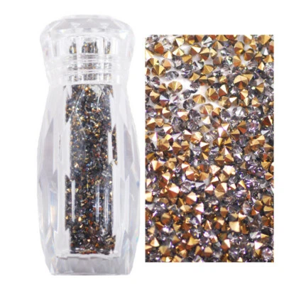 3000 Piezas Cristal Pixie 3D Arte en Uñas Gemas Micro Circón 1.1mm Mini Estrás Hágalo Usted Mismo Foto 1 de 4