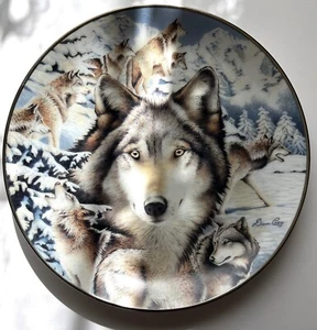 Placa coleccionable "Snow Sentinels" - Bradford Exchange (Ventana al alma #3) - Imagen 1 de 3