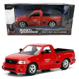 Jada Fast & Furious: Brian’s Ford F-150 SVT Lightning (Red) 1/24 Scale - Picture 1 of 6