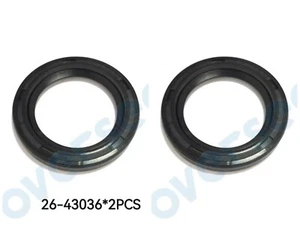 2PCS 26-43036 Oil Seal For Mercury Seal Drive Shaft Upper Lower Unit EI - Bild 1 von 5