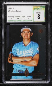 1994 Upper Deck SP Johnny Damon #3 CSG 8