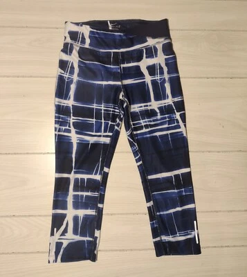 Nike Dri Fit Twisty Crop Capri Pantalones Correr XS Foto 1 de 4