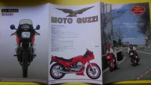 1980s MOTO GUZZI 1000 LEMANS  Motorcycle Original Sales BROCHURE - VERY RARE - Bild 1 von 2
