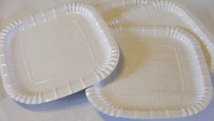 250 PIATTI PIZZA PANINO DI CARTA PER ALIMENTI M.24X24 PIZZERIA PIATTO CARTONE - Foto 1 di 2