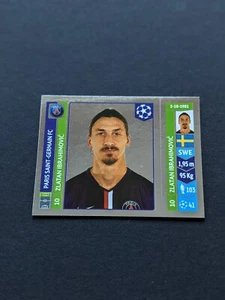 2014-15 Panini UCL Stickers Silver #444 Zlatan Ibrahimovic PSG - Picture 1 of 2