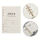 Stay organized and efficient with this 2024 English B5 planner and A5 pages