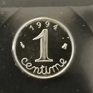 1 CENTIME EPI 1994 ABEILLE BU 10000 Ex. SCELLEE ISSUE DU COFFRET / UNC FRANCE - Picture 1 of 2