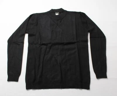 Свитер однотонный унисекс взрослый Lost Management Globe EJ3 черный см. описание - Изображение 1 из 3