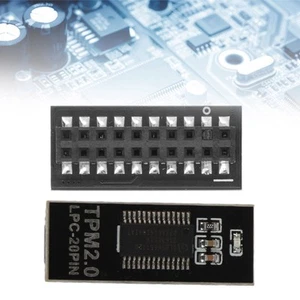 Moduł TPM 2.0 Interfejs LPC 20-pinowy zdalny bezpiecznik szyfrowania kart - Zdjęcie 1 z 23