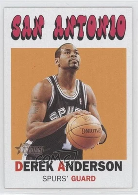2000-01 Topps Heritage Derek Anderson #222 - Image 1 of 2