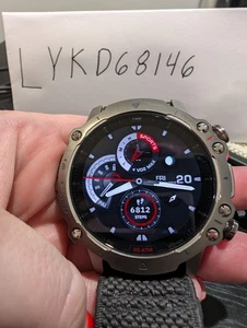 Amazfit - Montre connectée Falcon 32 mm monocoque titane - cristal saphir - Photo 1 sur 12