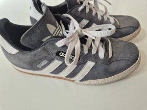 Scarpe da ginnastica Adidas Samba grigie scamosciate UK 5 | Scarpe sneakers casual classiche - Foto 1 di 7