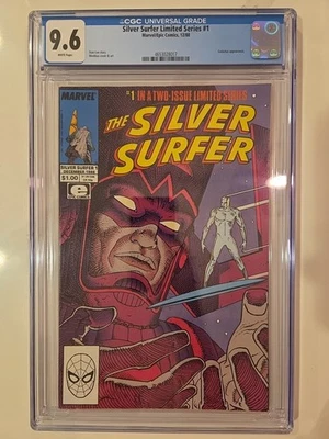 Silver Surfer Serie Limitada 1 CGC 9.6 Marvel Comics 1988 Moebius Foto 1 de 3