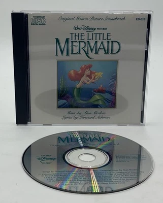 Disney The Little Mermaid Original Motion Picture Soundtrack CD *No Scratches* - Imagem 1 de 4