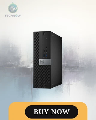 Dell Desktop PC i5, up to 32GB RAM, 4TB SSD NVMe, Windows 11 Pro, WiFi, DVDRW - Image 1 of 4