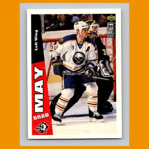 Tarjeta de hockey Brad May #29 1996-97 Collectors Choice Buffalo Sabres NHL - Imagen 1 de 3