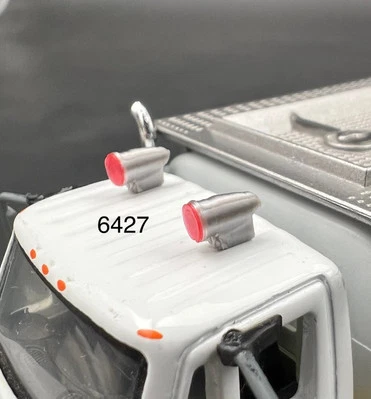 2 Pack 1/64 Siren With Red Light Fire Engine Truck Vintage Federal Signal WLR - Image 1 of 4