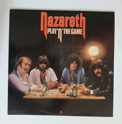 Nazareth🥇 Play 'n' the Game 1976 A&M Records Monarch 1st Press Original Inner - Image 1 of 4